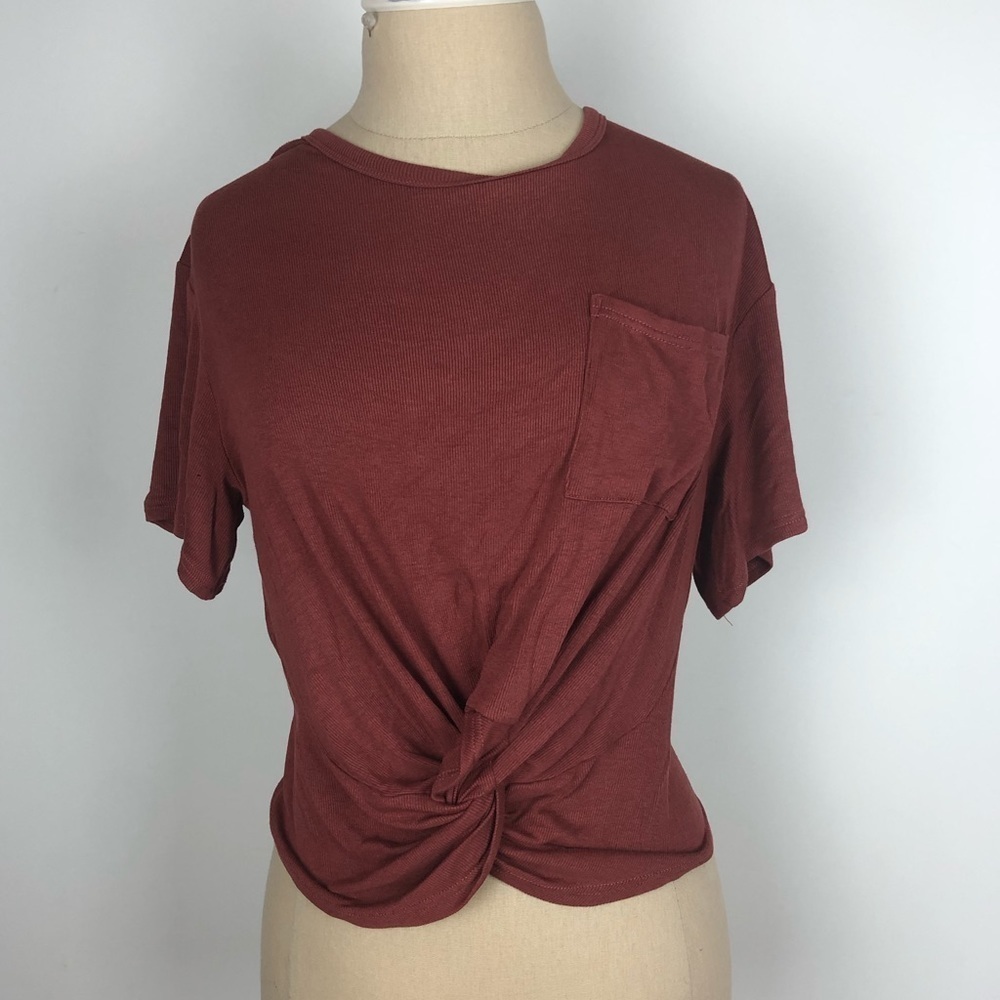 Olivaceous Rust Crop Top